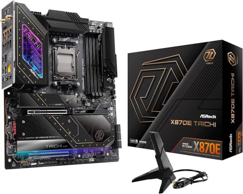 ASRock X870E Taichi alaplap – AM5, DDR5, WiFi 7
