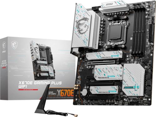 MSI X670E Gaming Plus WiFi alaplap - AM5, DDR5, ATX