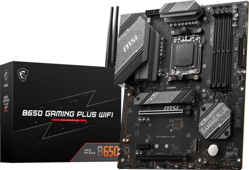 MSI B650M Gaming Plus WiFi alaplap AM5 DDR5 PCIe 4.0