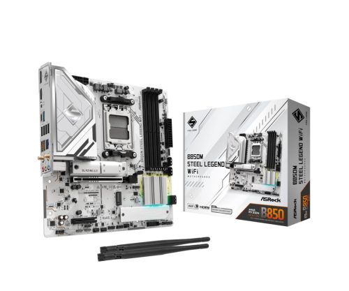 ASRock B850M Steel Legend WiFi alaplap - AM5 DDR5 PCIe 5.0
