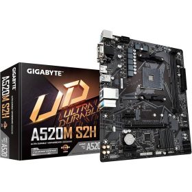 GIGABYTE A520M S2H alaplap - AM4 mATX DDR4 HDMI