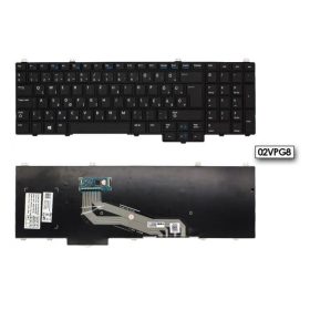   DELL Latitude E5540 fekete Magyar laptop/notebook billentyűzet