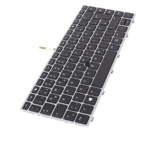 HP EliteBook 840 G5 840 G6 846 G5 745 G5 series háttérvilágítással (backlit) trackpointtal (pointer) szürke magyar (HU) laptop/notebook billentyűzet