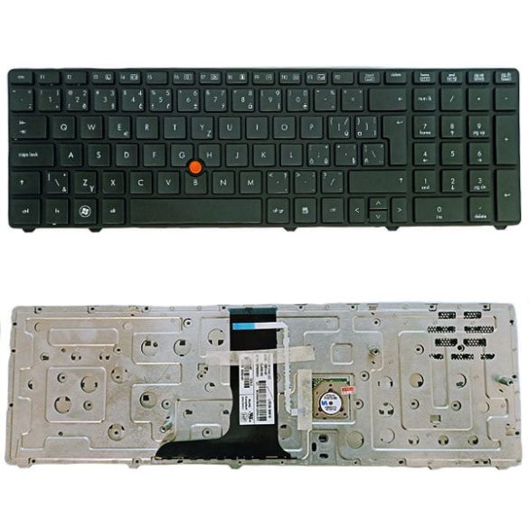 HP EliteBook 8760W 8760P 8770W UK Billentyűzet