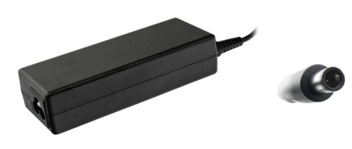 HP 90W laptop adapter+kábel (nagy center pin) - utángyártott
