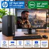 HP Rp5 5810 Komplett PC csomag /Intel  I5-4570S /120SSD/16GB DDR3/+ 24" dell Monitor És Billenytűzet egér //12 hónap garancia